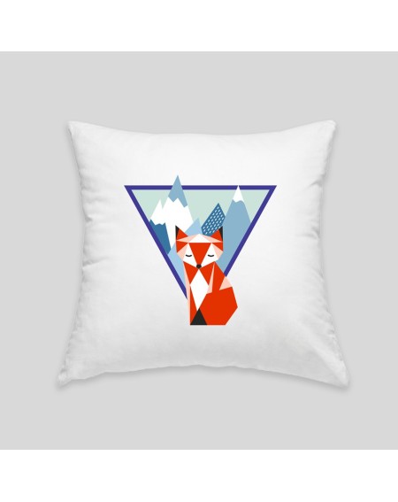 Mountain fox cushion