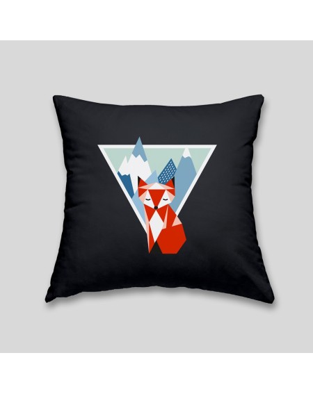 Mountain fox cushion